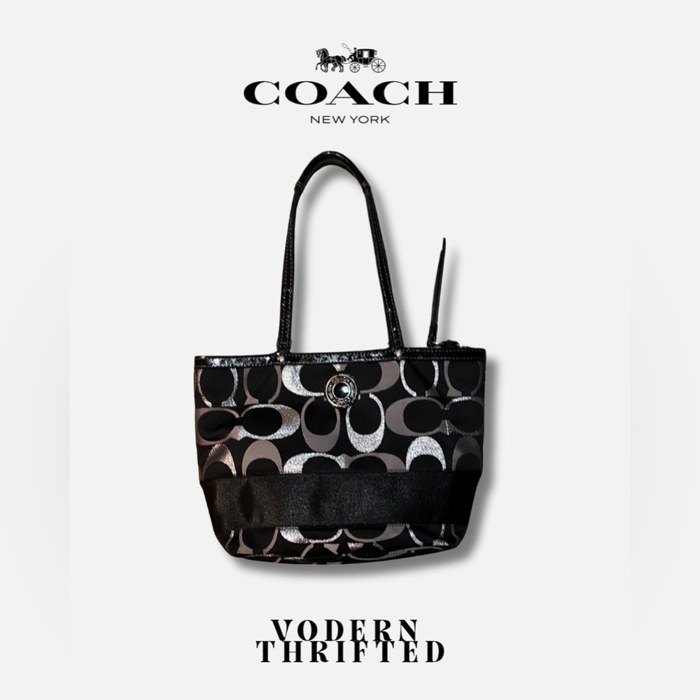 Coach Black Tote